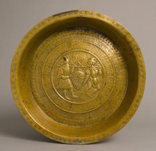 Plate, Joshua and Kaleb, German, ca. 1500. Creator: Unknown.