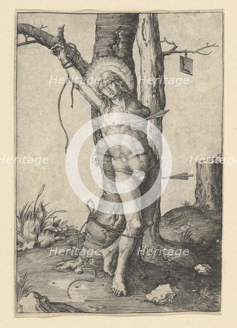 St. Sebastian, ca. 1510. Creator: Lucas van Leyden.