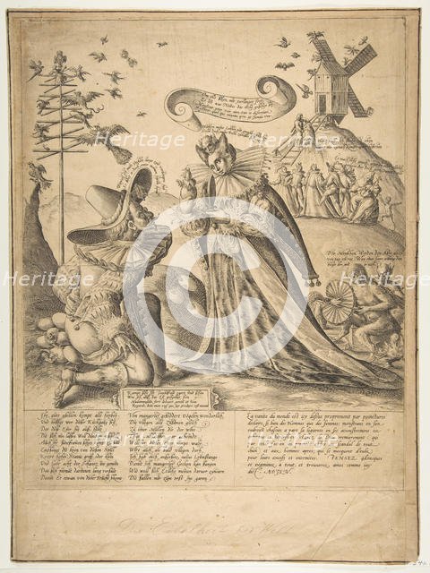 Allegory on Vanity. Creator: Unknown.