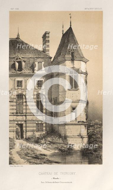...Pl. 20, Chateau De Thorigny (Manche), published 1860. Creator: Victor Petit (French, 1817-1874).