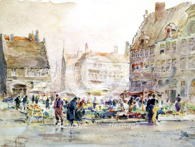 'Bourbon Quay', c1892-1938. Artist: Rene Leverd