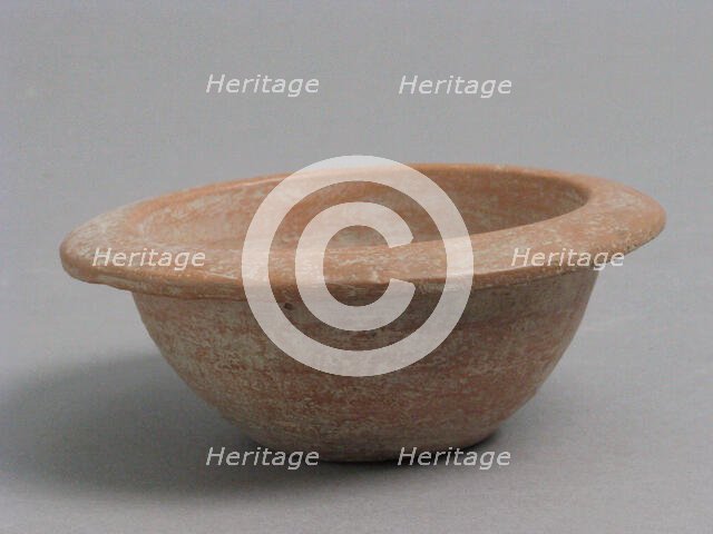 Bowl, Coptic, 4th-7th century. Creator: Unknown.