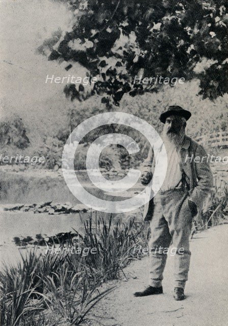 'Claude Monet, Giverny', 1905. Artist: Jacques-Ernest Bulloz.