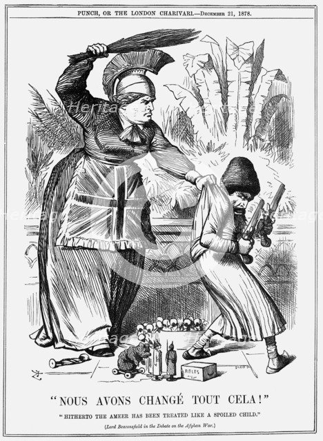 Nous avons changé tout cela!, 1878. Artist: Joseph Swain
