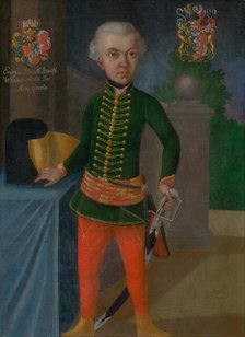 Imrich Horváth-Stancic in his fourth year, 1750.  Creator: Ján Gottlieb Kramer.