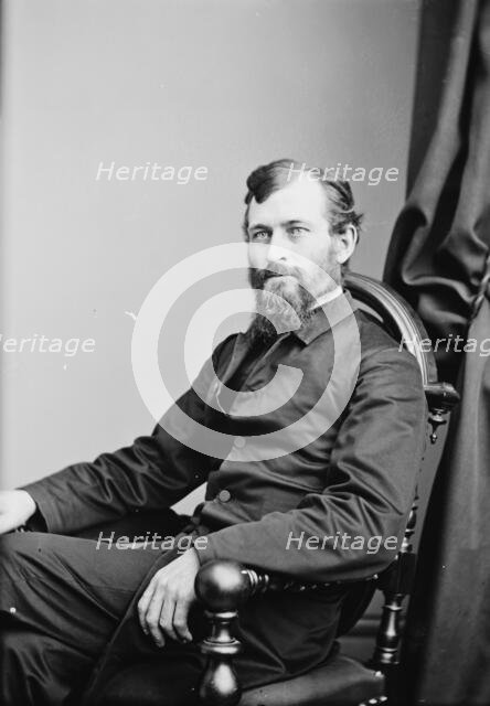 Rev. M. Haskell, between 1855 and 1865. Creator: Unknown.