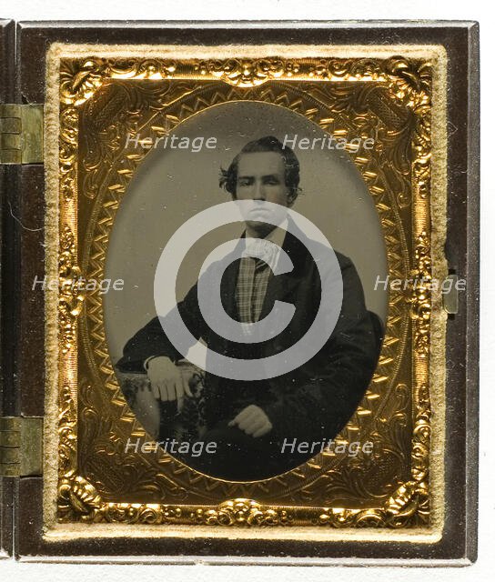 Untitled (Portrait of Man), 1845/1899. Creator: Unknown.