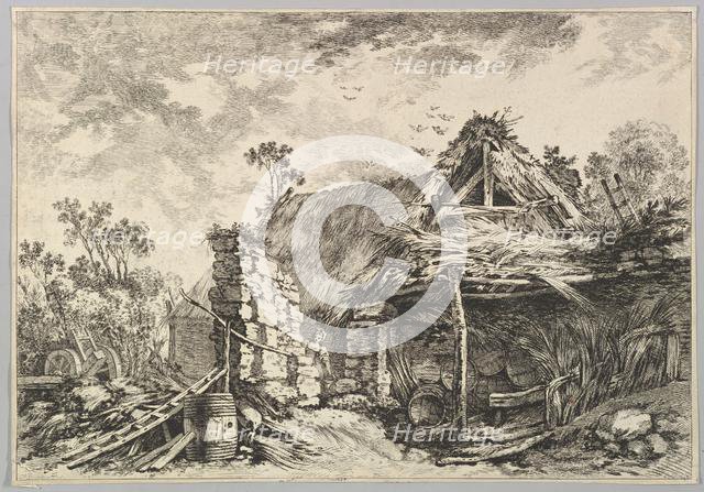 Woman Carrying a Bucket. Creator: William Wynne Ryland.