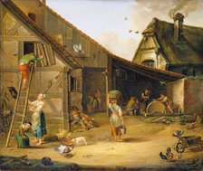 A Farm, 1794. Creator: Johann Ludwig Ernst Morgenstern.