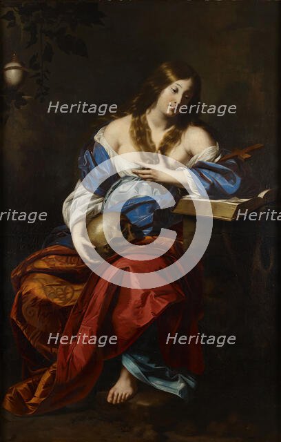 The Penitent Magdalene, 1655-1665.  Creator: Nicolas Regnier.