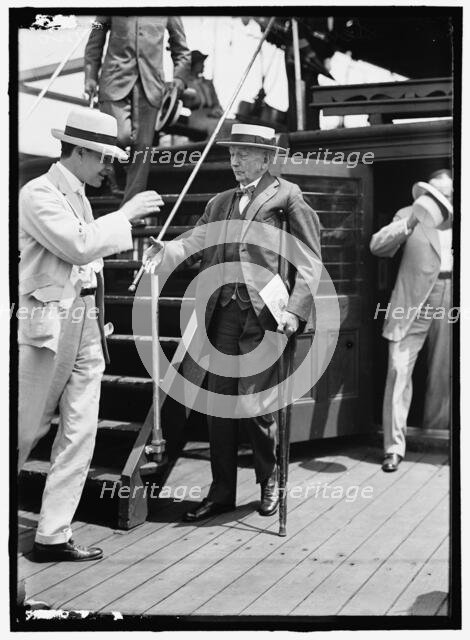 Senator William J. Stone, between 1914 and 1917. Creator: Harris & Ewing.
