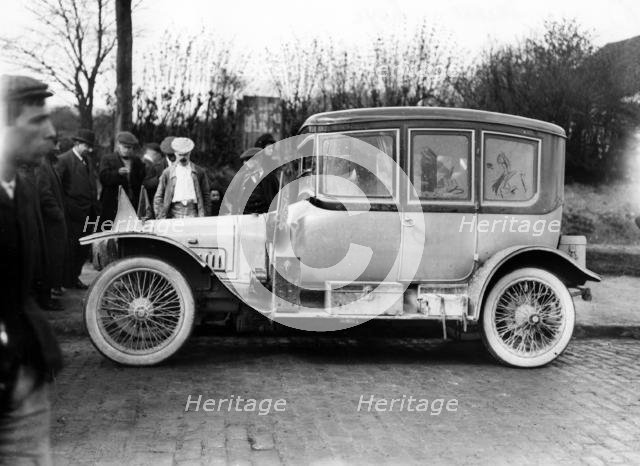 1912 Delage 6 cyl, driven by Saumon on the Tour de France. Creator: Unknown.