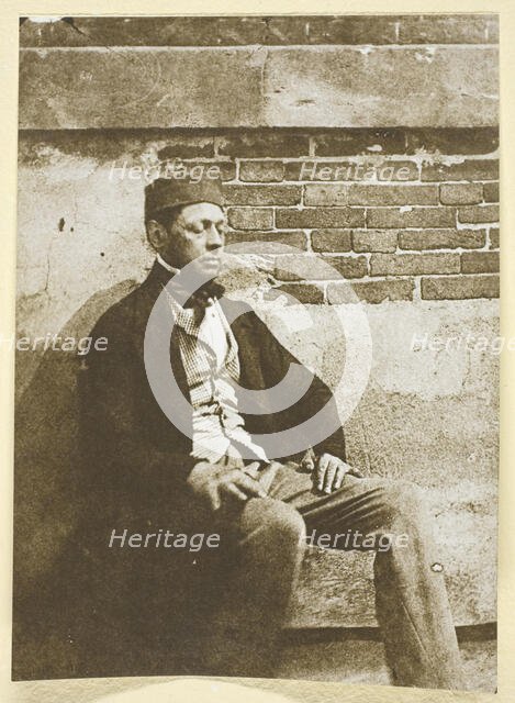 Bayard, les yeux Fermès, 1842/50, printed 1965. Creator: Hippolyte Bayard.