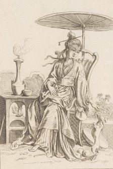 Chinese Lady, 1738-45. Creator: Francois Boucher.