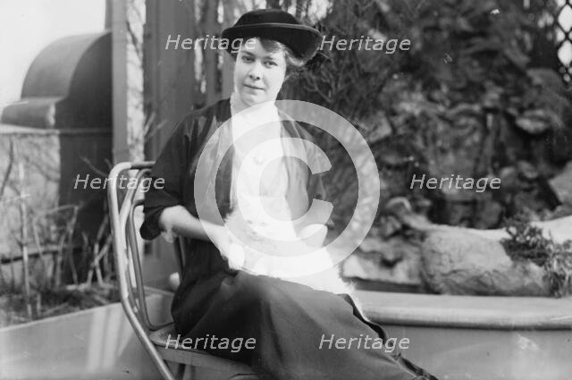 Miss M. Johnson and Abdullha, between c1910 and c1915. Creator: Bain News Service.