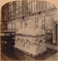 'Cenotaph of the Prince Consort, in Albert Memorial Chapel, Windsor, England', 1900. Creator: Underwood & Underwood.