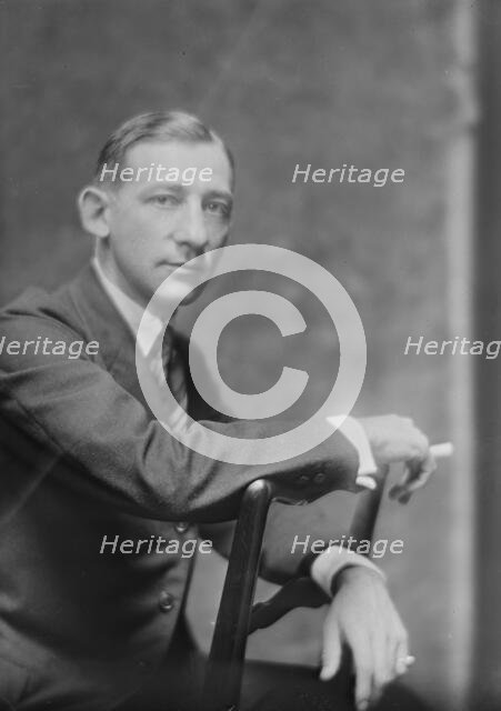 Mr. John Tainter [sic] Foote, portrait photograph, 1919 June 26. Creator: Arnold Genthe.