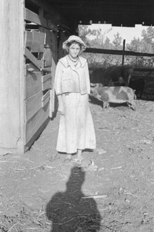 Dora Mae Tengle, Hale County, Alabama, 1936. Creator: Walker Evans.