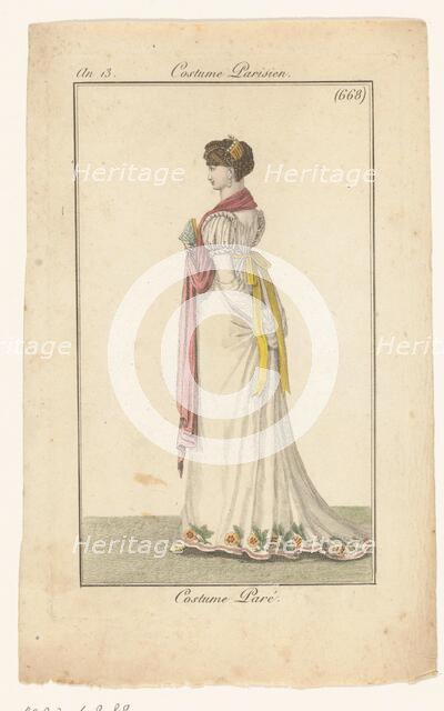Journal of Ladies and Fashions, 1804-1805. Creator: Anon.