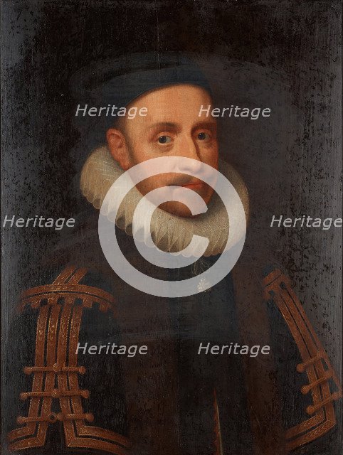 Gustavus Adolphus of Sweden. Artist: Hoefnagel, Jacob (1575-c. 1630)