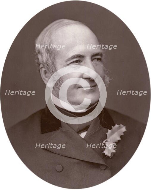 John Scott Russell, civil engineer and naval architect, 1878. Creator: Lock & Whitfield.