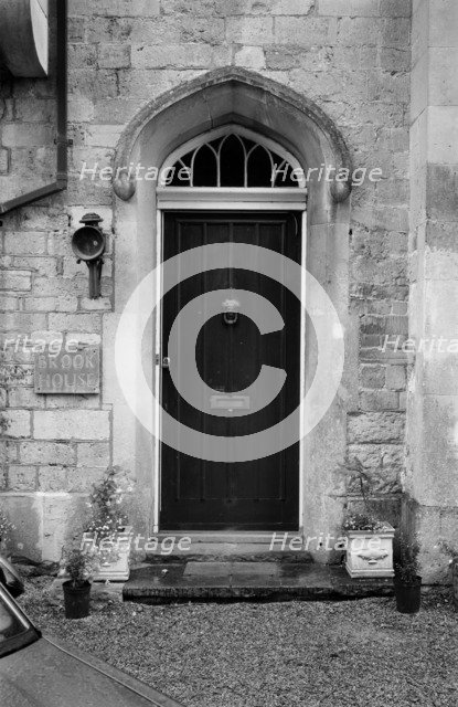 A Tudor-style doorway at Brook House, Station Yard, Steventon, Oxfordshire, 1999. Artist: EH/RCHME staff photographer