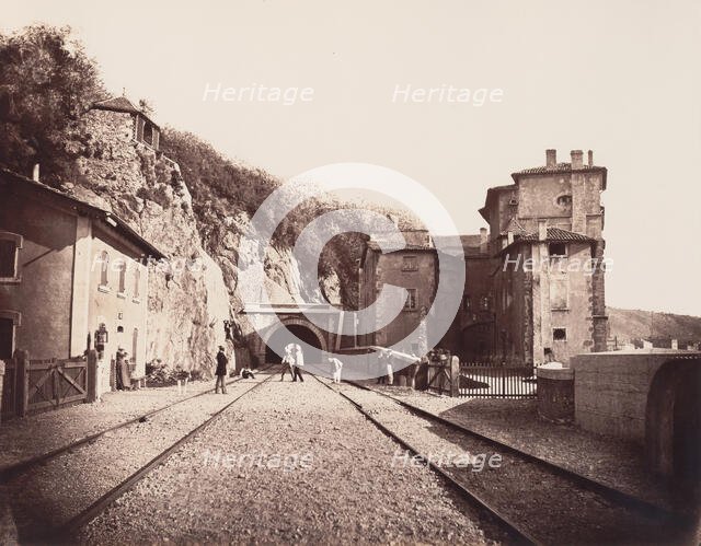 Vienne, Souterrain, ca. 1861. Creator: Edouard Baldus.