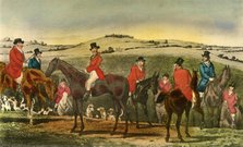 'The Appearance of Swell astonishes the Surrey Hunt', 1838. Artist: Henry Thomas Alken.