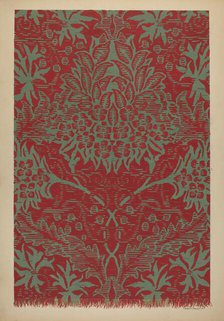 Ingrain Carpet, c. 1936. Creator: Robert Stewart.