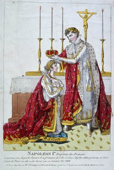'Coronation of the Empress Josephine, 2nd December 1804', 19th century. Artist: Unknown