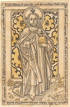 Christ as Salvator Mundi, c. 1470. Creator: Unknown.