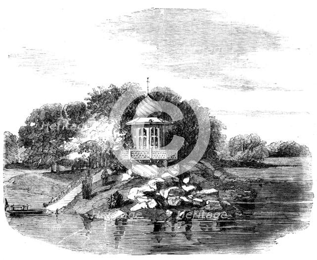 Kiosk in the Bois de Boulogne, 1858. Creator: Unknown.