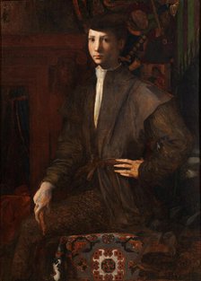 Portrait of a Youth, c1527. Creator: Rosso Fiorentino (1495-1540).