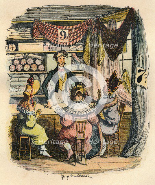 'Horatio Sparkins', c1900. Artist: George Cruikshank.