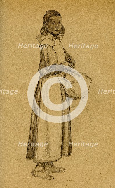 Study, 1900. Artist: Unknown