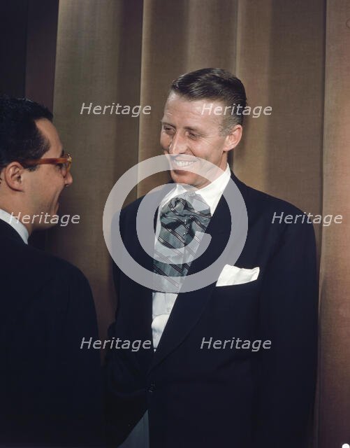 Portrait of Stan Kenton and Pete Rugolo, 1947 or 1948. Creator: William Paul Gottlieb.