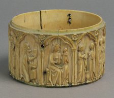 Pyx, French, 14th century. Creator: Unknown.