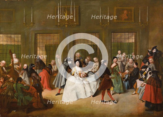 The Parlatory. Creator: Gobbis, Giuseppe de (ca 1730-1787).