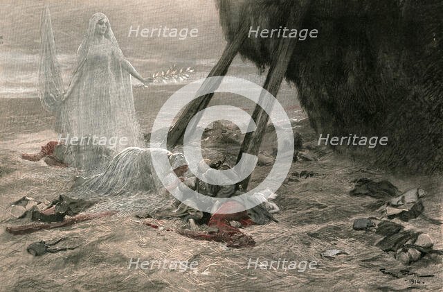 ''Derniere Vision', 1914. Creator: Georges Bertin Scott.