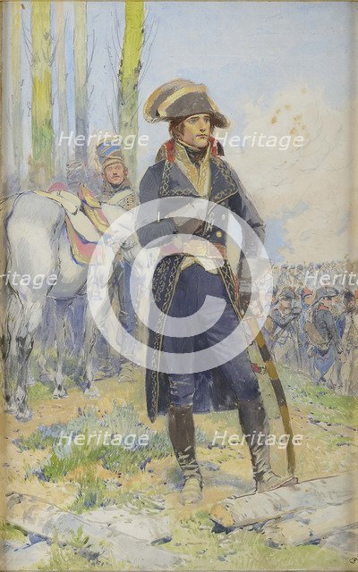 General Bonaparte during the Italian campaign.