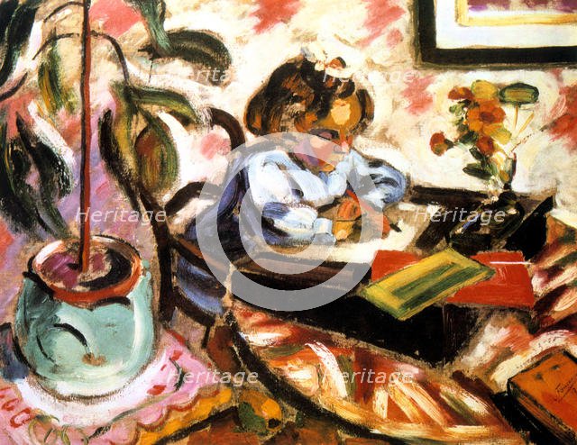 'Little Schoolgirl', 1907. Artist: Henri Victor Gabriel Le Fauconnier