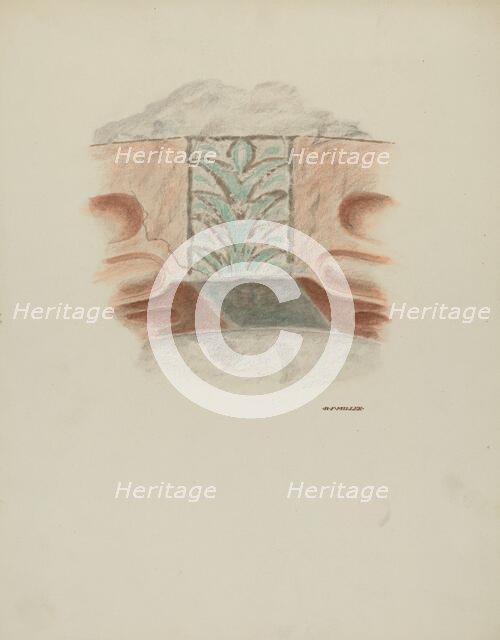 Keystone, Painted, 1939. Creator: Randolph F Miller.