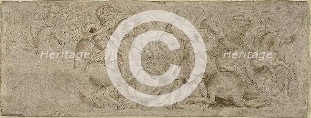 Battle Scene, n.d. Creator: Unknown.