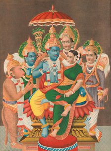 Rampanchayatam (Ram’s assembly), 1878 (?). Creator: Unknown.