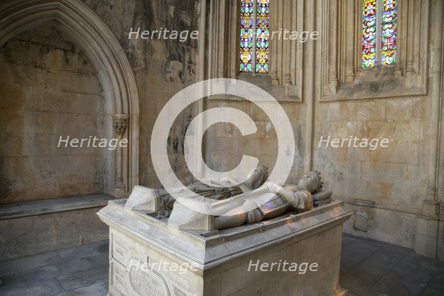 Tomb of King Duarte I and Queen Eleanor, Unfinished Chapels, Monastery of Batalha, Portugal, 2009. Artist: Samuel Magal