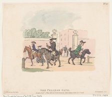 The College Gate, May 1, 1803., May 1, 1803. Creator: Thomas Rowlandson.
