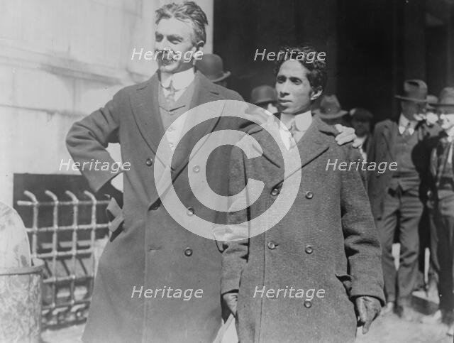 Ernst Sekunna & Chandra Charkraberty, between c1915 and c1920. Creator: Bain News Service.