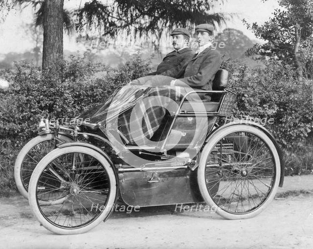 Lanchester F.W. in 1897 Lanchester. Creator: Unknown.