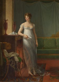 Madame Charles Maurice de Talleyrand Périgord (1761-1835), ca. 1804. Creator: Francois Pascal Simon Gerard.