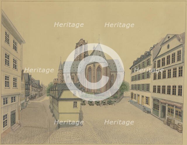 Frankfurt Cathedral. Creator: Johann Georg Reinheimer.